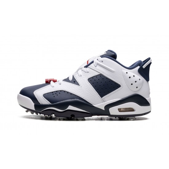 Nike Air Jordan 6 Mens Golf Olympic DV1376-101 Shoes