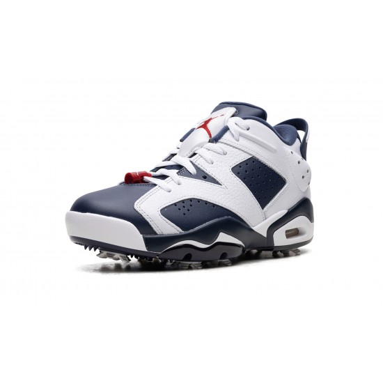 Nike Air Jordan 6 Mens Golf Olympic DV1376-101 Shoes