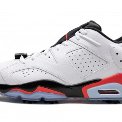 Nike Air Jordan 6 Mens Golf White Infrared DV1376-106 Shoes