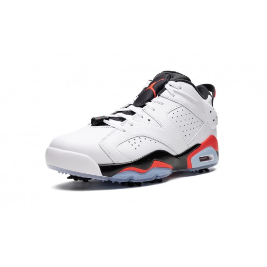 Nike Air Jordan 6 Mens Golf White Infrared DV1376-106 Shoes