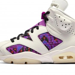 Nike Air Jordan 6 Mens Quai 54 - Purple CZ4152-101 Shoes