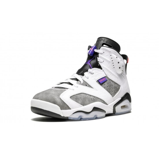 Nike Air Jordan 6 Mens Retro Flint Grey CI3125-100 Shoes