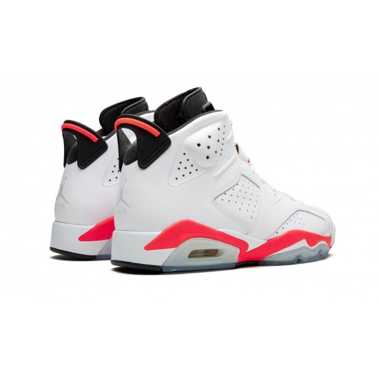 Nike Air Jordan 6 Mens Retro Infrared 384664-123 Shoes