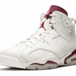 Nike Air Jordan 6 Mens Retro Maroon 384664-116 Shoes