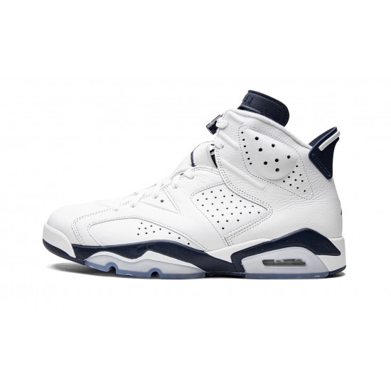 Nike Air Jordan 6 Mens Retro Midnight Navy 2022 CT8529-141 Shoes