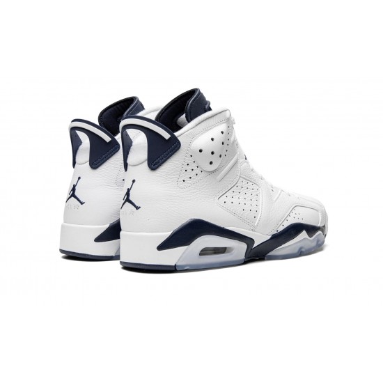 Nike Air Jordan 6 Mens Retro Midnight Navy 2022 CT8529-141 Shoes