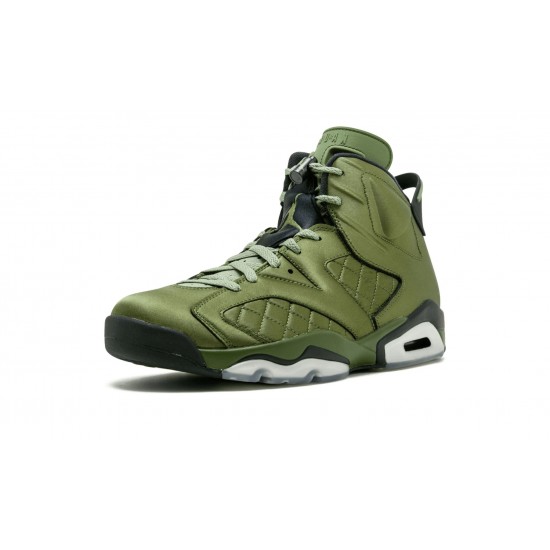 Nike Air Jordan 6 Mens Retro Promo Flight Jacket AH4614-303 Shoes