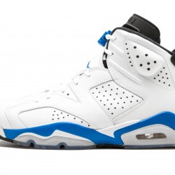 Nike Air Jordan 6 Mens Retro Sport Blue 384664-107 Shoes