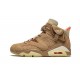 Nike Air Jordan 6 Mens Retro Travis Scott - British Khaki DH0690-200 Sample Shoes