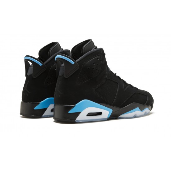 Nike Air Jordan 6 Mens Retro UNC 384664-006 Shoes