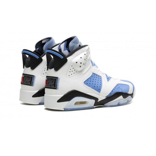 Nike Air Jordan 6 Mens Retro UNC CT8529-410 Shoes