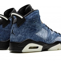 Nike Air Jordan 6 Mens Washed Denim CT5350-401 Shoes