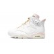 Nike Air Jordan 6 Womens Gold Hoops DH9696-100 Shoes