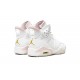 Nike Air Jordan 6 Womens Gold Hoops DH9696-100 Shoes