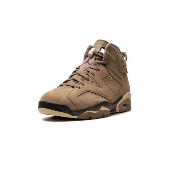 Nike Air Jordan 6 Womens Gore-Tex Brown Kelp FD1643-300 Shoes