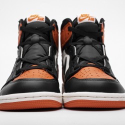 Air Jordan 1 Retro High OG "Shattered Backboard" Orange Black 555088-005