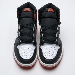 Air Jordan 1 Retro High OG "Track Red" Black Red 555088-112