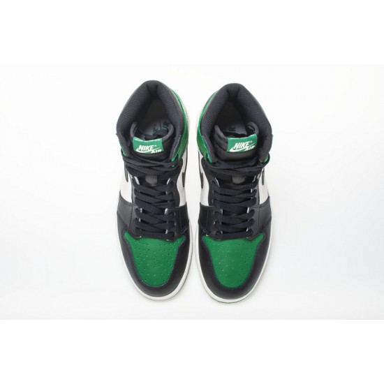 black green jordan 1