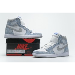 Air Jordan 1 High "Hyper Royal" Blue White Grey 555088-402 36-45