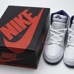 Air Jordan 1 Retro High OG "Blue Moon" White Purple 555088-115