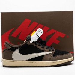 Travis Scott x Air Jordan 1 Low OG SP-T "Mocha" Brown Black CQ4277-001