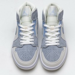 Air Jordan 1 Mid "Sail Light Blue" Celestine Blue Grey Blue DA4666-100