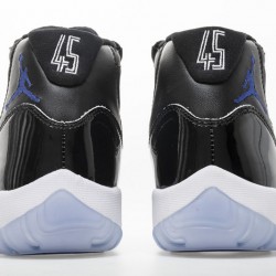 Air Jordan 11 "Space Jam" Black White 378037-003