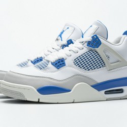 Air Jordan 4 "Military Blue" White Blue 308497-105 40-46