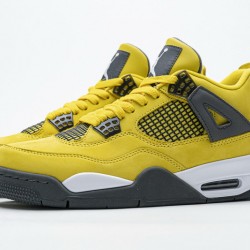 Air Jordan 4 Retro LS "Lightning" Yellow Grey 314254-702 40-46