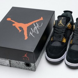 Air Jordan 4 Retro "Royalty" Black Gold 308497-032