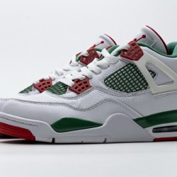 Air Jordan 4 Retro "Do The Right Thing" White Green Red AQ3816-063