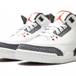 Nike Air Jordan 3 Retro GradeSchool Denim CZ6634-100 Shoes