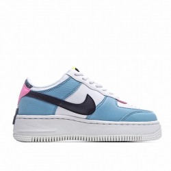 Nike Air Force 1 Shadow "Sunset Pulse" White Blue CU8591-101