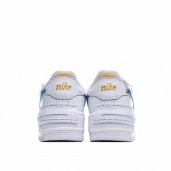 Nike Air Force 1 Shadow "White Glacier Ice" White Blue DA4286-100