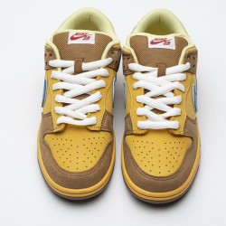 Nike SB Dunk Low "Newcastle Brown Ale" Brown Yellow Blue 313170-741 40-47