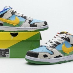 Ben Jerry x Nike SB Dunk Low Chunky Dunky White Blue CU3244-100