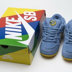 Grateful Dead x Nike SB Dunk Low Pro QS "Blue Bear" Blue Yellow CJ5378-400