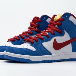 Nike SB Dunk High "Doraemon" Blue White Red CI2692-400