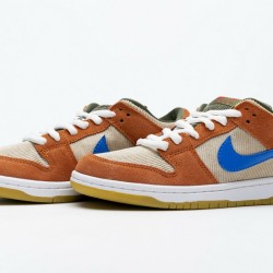 Nike SB Dunk Low Pro "Corduroy" Orange Blue BQ6817-201