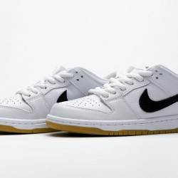 Nike SB Dunk Low Pro "ISO Orange Label" White Black CD2563-100