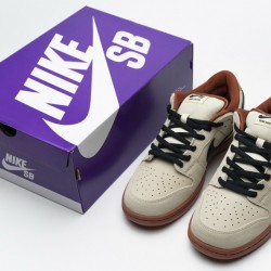 Nike SB Dunk Low Pro "Muslin" White Brown BQ6817-100