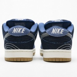 Nike SB Dunk Low "Sashiko Denim Gum" Blue Black CV0316-400