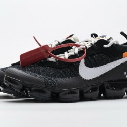 Off-White x Nike Air VaporMax 2018 "The Ten" All Black AA3831-001