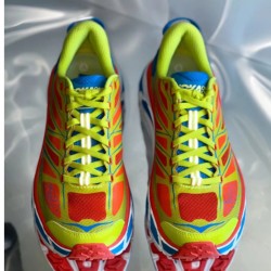 Hoka One One Mafate Speed Blue Red Yellow Women Men Running Shoes